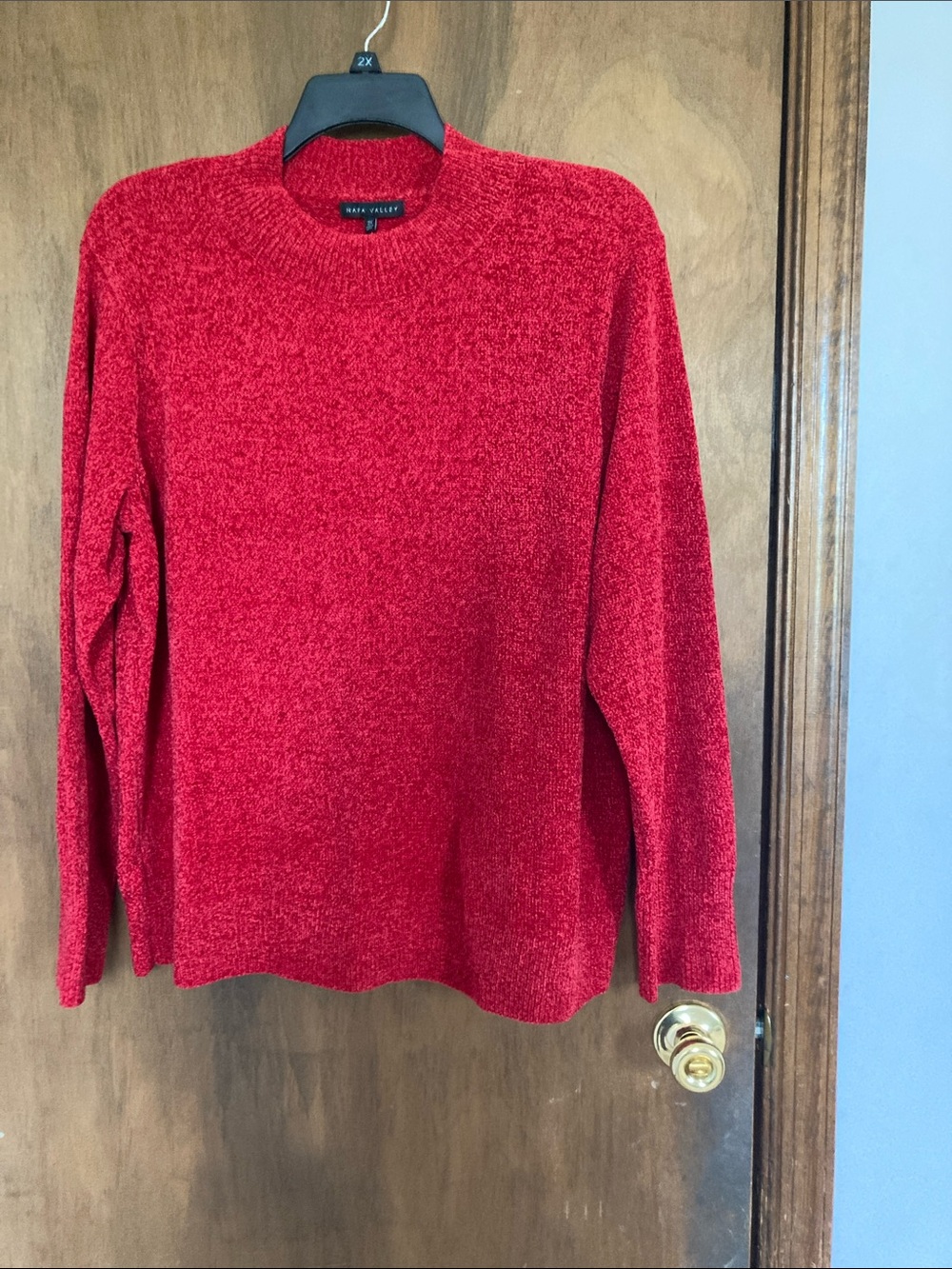 Napa valley Tuscan red sweater size 2X - Picture 7 of 17
